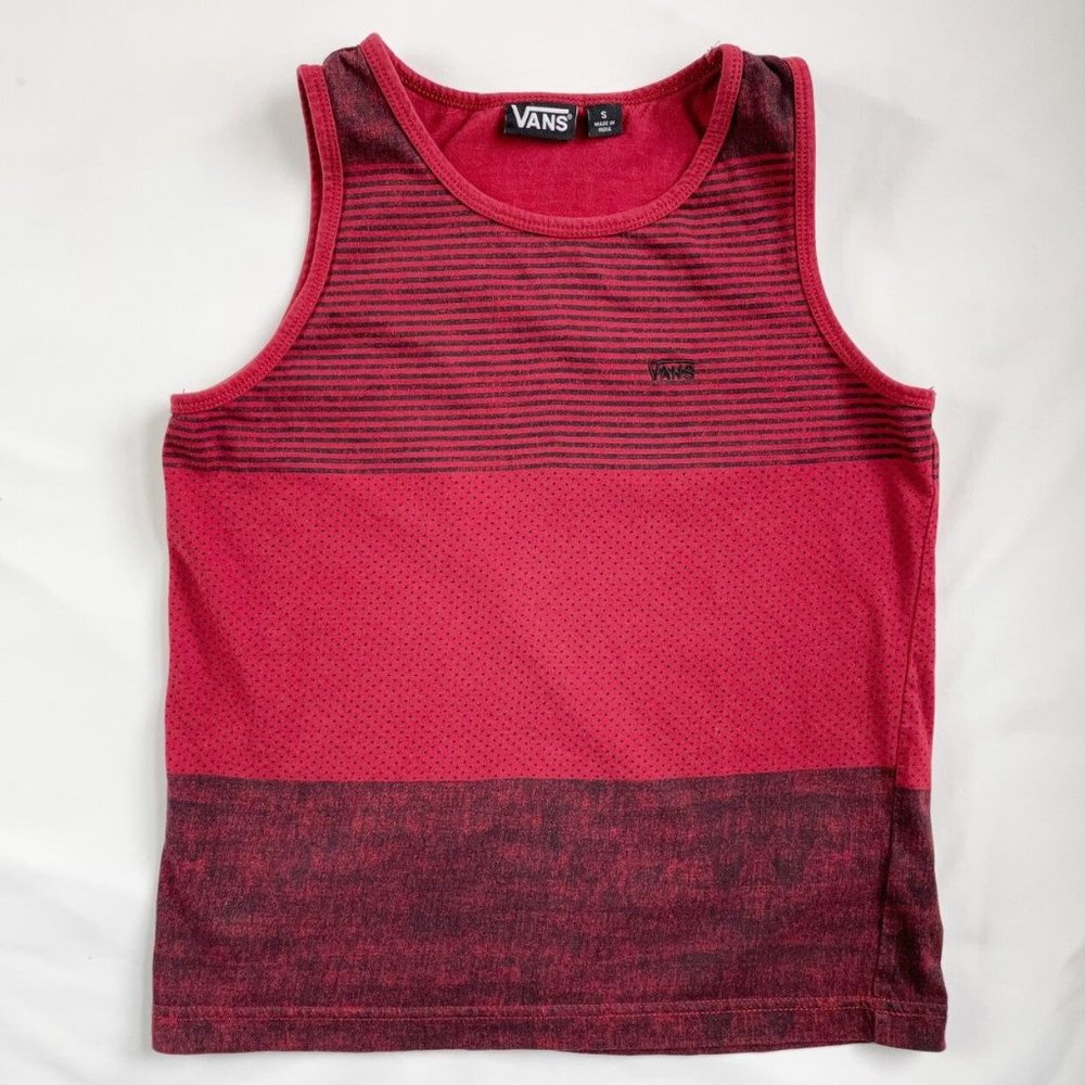 Vans Tank Skater T-shirt Youth Size Small